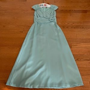 Aqua Gown Dress size 4